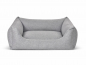 Preview: Hundebett Worldcollection Silverline 90x70 cm silber