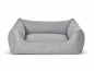 Preview: Hundebett Worldcollection Silverline 130x110 cm silber