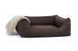 Preview: Hundebett Worldcollection Softline 110x90 cm braun