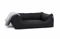 Preview: Hundebett Worldcollection Softline 90x70 cm schwarz