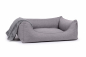 Preview: Hundebett  Worldcollection Softline 70x50 cm silber