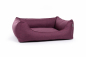 Preview: Hundebett Worldcollection Softline 70x50 cm violett