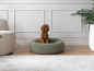 Preview: Hundebett Woolly grün