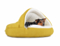 Preview: Hundebett Shell Comfort 90x90 cm kiwi