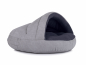 Preview: Hundebett Shell Comfort 90x90 cm silberanthrazit