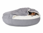 Preview: Hundebett Shell Comfort 120x120 cm silber-3