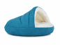 Preview: Hundebett Shell Comfort 120x120 cm türkis-3