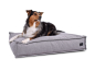 Preview: Hundekissen Flow Struqturo 100x70 cm GRAU-1