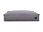 Preview: Hundekissen Flow Struqturo 120x80 cm GRAU-3