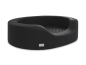 Preview: Prado Hundesofa Kunstleder schwarz