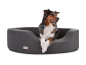 Preview: Prado Struqturo Hundesofa  90 x 70 cm anthrazitgrau