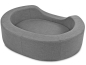 Preview: Prado Struqturo Hundesofa  105 x 85 cm grau