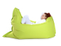 Preview: Juubag-classic-Sitzsack 180x140 kiwi