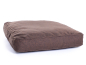 Preview: Juubag-Matratzenkissen-Softline 50x50x8 braun