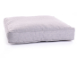 Preview: Juubag-Matratzenkissen-Softline 50x50x8 silber
