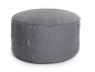 Preview: Juubag-rondo-Softline-Sitzpouf 90cm grau