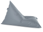 Preview: Juubag-triyang-Nylon-Sitzsack 100x60 grau