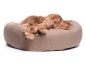 Preview: K-Nax Hundebett Softline 95 cm hellbraun