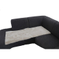 Preview: Lammfell Hundedecke Patchwork 140x60cm pearl