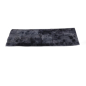 Preview: Lammfell Hundedecke Patchwork 140x60cm schwarz