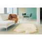 Preview: Schaffell Teppich 4-fach 180 x 110 cm ceme-1