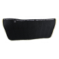 Preview: Lammfell Westernpad Square schwarz
