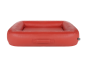 Preview: Hundebett Loui Kunstleder rot