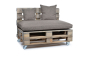 Preview: Palettenkissen-Matratzenkissen-Softline 120x80x12 creme-2