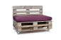 Preview: Palettenkissen-Matratzenkissen-Softline 120x80x12 violett-1