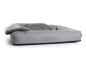 Preview: Montreal Hundebett Softline 130x110 cm silber