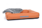 Preview: Montreal Hundebett Kunstleder terra 90x70 cm
