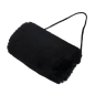Preview: Lammfell Muff anthrazit