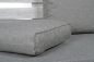 Preview: Paletten Rückenkissen-Softline 60x44x20 silber