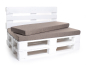 Preview: Palettenkissen-Matratzenkissen-Softline 120x80x8 creme