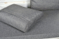 Preview: Paletten Rückenkissen-Softline 60x44x20 grau