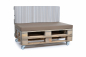 Preview: Palettenrückenkissen Sunline Stripes 120x42x8 creme-1