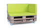 Preview: Palettenseitenkissen Nylongewebe 72x42x8 kiwi