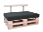 Preview: Palettenkissen Sunline Uni 72x42x8 Premium (Outdoor) anthrazit-2