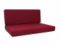 Preview: Palettenkissen Sunline Uni 120x42x8 Premium (Outdoor) bordeaux-4