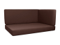 Preview: Palettenkissen Sunline Uni 120x80x12 Premium (Outdoor) braun-5
