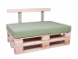 Preview: Palettenkissen Sunline Uni 60x42x8 Premium (Outdoor) pistazie-1