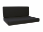 Preview: Palettenkissen Sunline Uni 72x42x8 Premium (Outdoor) schwarz-4