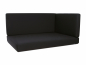 Preview: Palettenkissen Sunline Uni 120x42x8 Premium (Outdoor) schwarz-5