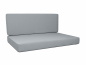 Preview: Palettenkissen Sunline Uni 80x60x12 Premium (Outdoor) silber-4