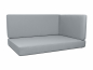 Preview: Palettenkissen Sunline Uni 80x60x12 Premium (Outdoor) silber-5