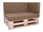 Preview: Palettenkissen Sunline Uni 80x60x12 Premium (Outdoor) taupe-2