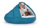 Preview: Hundebett Shell Comfort 120x120 cm türkis