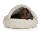 Preview: Hundebett Shell CORD CREME