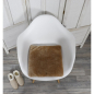 Preview: Sitzkissen Lammfell Vollfell Camel 40x40cm-1