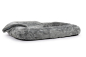 Preview: Hundebett Spring Fake Fur 110x90 cm grau